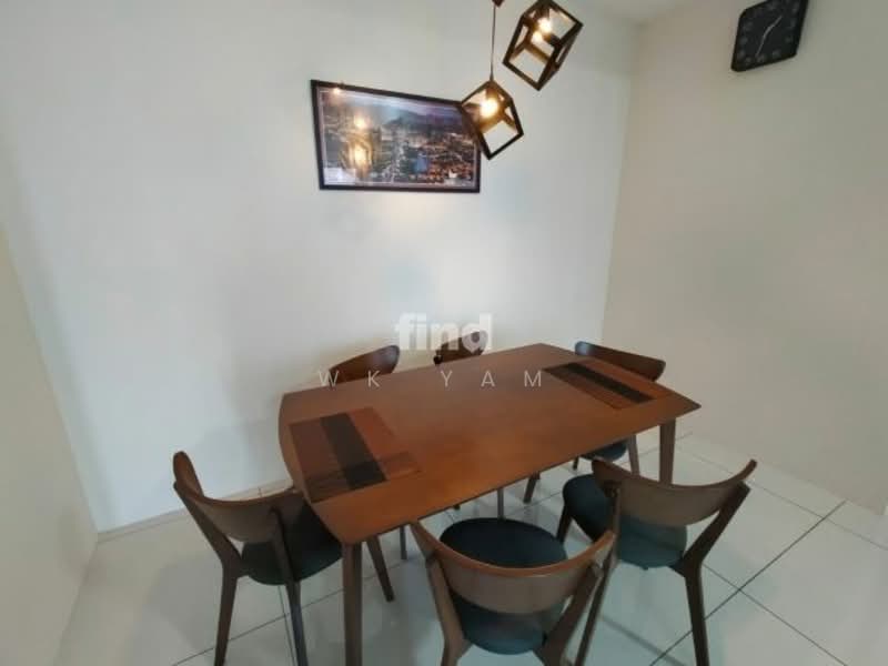Kondominium untuk Disewa di City Residence - WK Yam - Dining Room - PropertyGuru.com.my