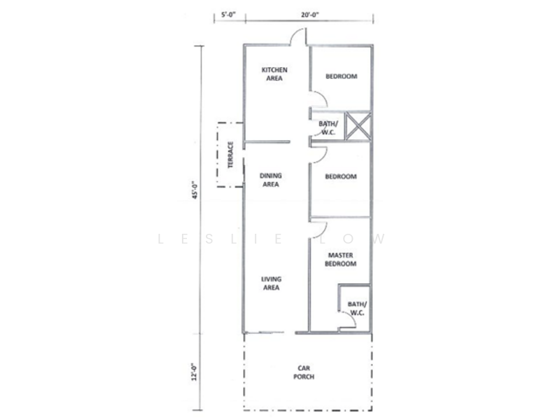 1-storey Terraced House for Sale in Teluk Intan (Perak) - Leslie Low - PropertyGuru.com.my