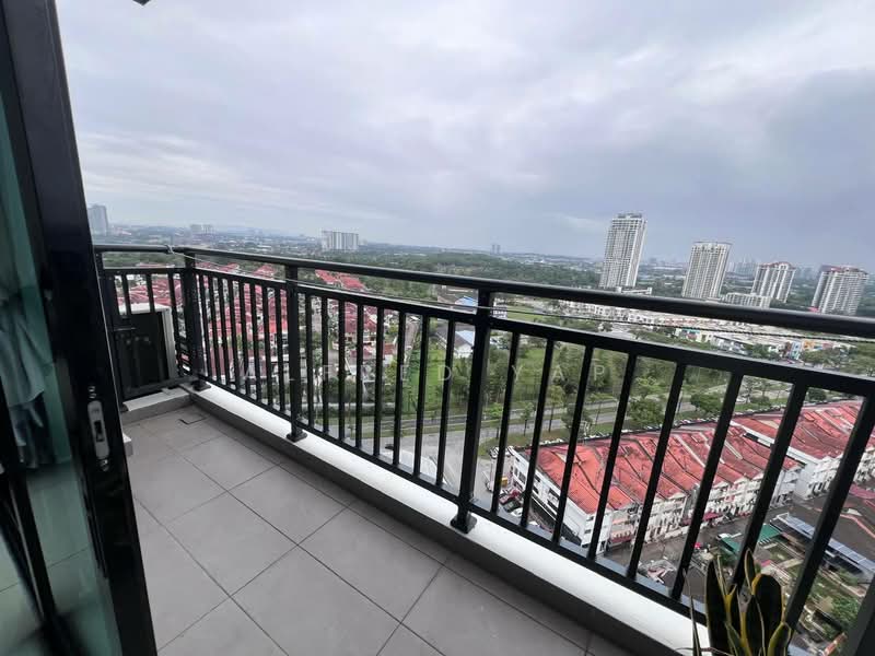 Service Residence for Rent at Molek Regency - Alfred Yap - Balcony - PropertyGuru.com.my