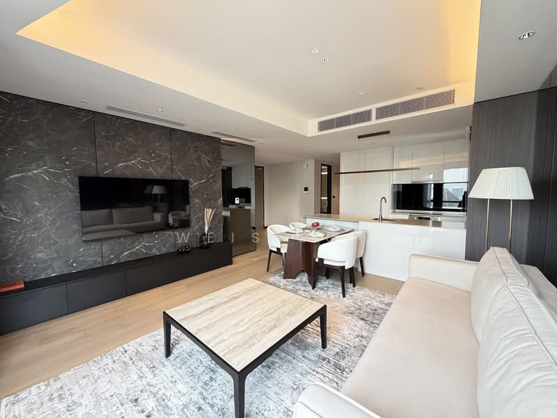 Service Residence for Sale at Star Residences Three - Weis Oon - Living Room - PropertyGuru.com.my