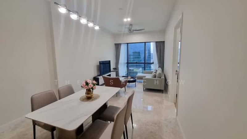 Service Residence for Rent at TRX Residences - Theresa Chow - Living Room - PropertyGuru.com.my