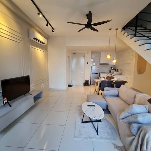 Service Residence for Rent at Arte Mont Kiara - Carmen Yee - Living Room - PropertyGuru.com.my