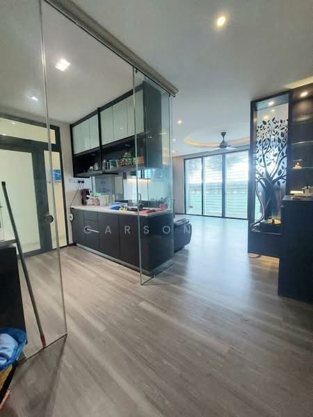 Service Residence for Sale at Crescent Bay Suites (Teluk Bayu) - Carson . - Living Room - PropertyGuru.com.my