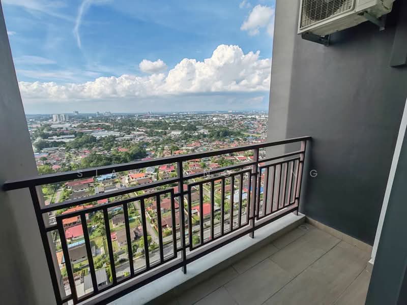 Service Residence for Sale at SKS Habitat - Siau Tong Ling - Balcony - PropertyGuru.com.my