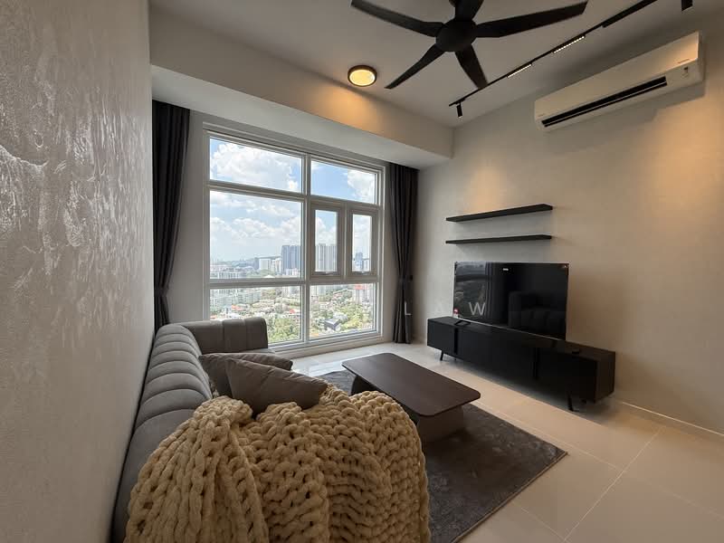 Service Residence for Rent at Met 1 Residences - Terry Law - Living Room - PropertyGuru.com.my