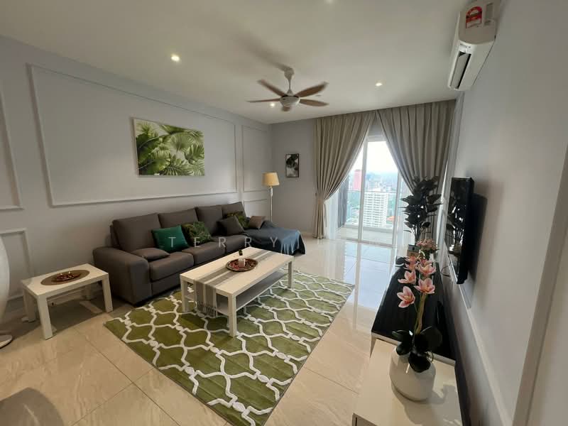 Service Residence for Rent at Quill Residence - Terry Law - Living Room - PropertyGuru.com.my