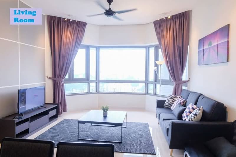 Service Residence for Sale at The Sentral Residences - jaret kok - Living Room - PropertyGuru.com.my