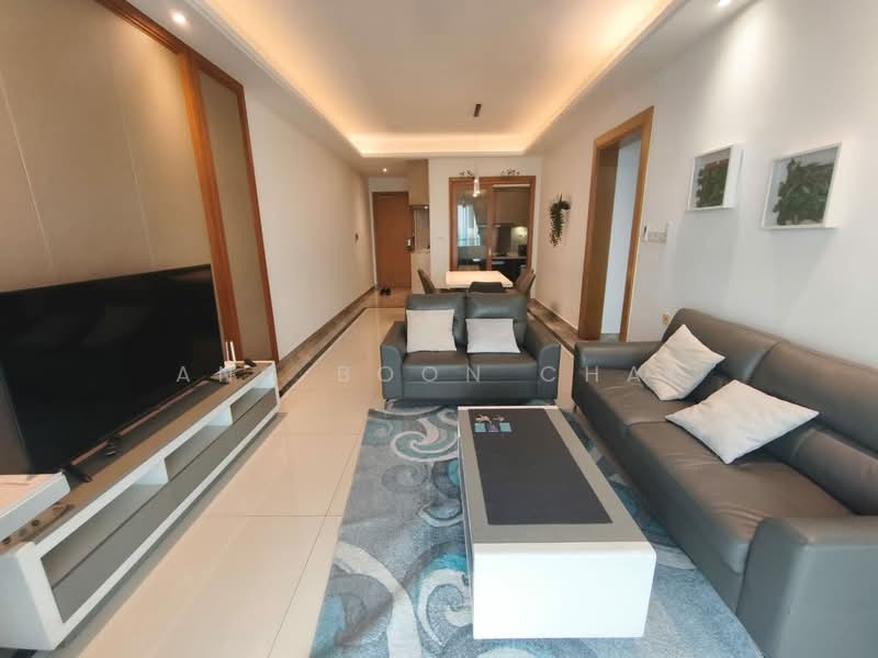 Service Residence for Rent at R&F Princess Cove Phase 1 - Ang Boon Chai - Living Room - PropertyGuru.com.my