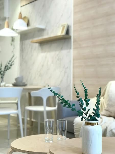 Servis Apartment untuk Disewa di H2O Residences - Josh Chai - Living Room - PropertyGuru.com.my