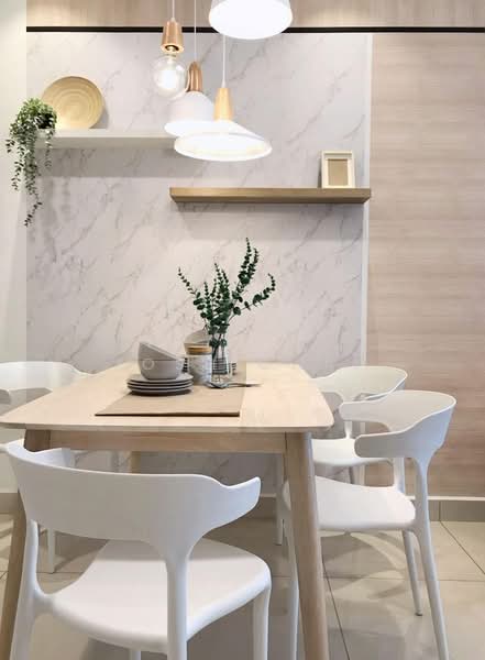 Servis Apartment untuk Disewa di H2O Residences - Josh Chai - Dining Room - PropertyGuru.com.my