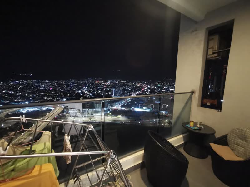 Servis Apartment untuk Dijual di LakePark Residence @ KL North - Kelly Foo - Balcony - PropertyGuru.com.my