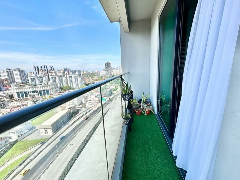 Condominium for Sale at The Reach @ Titiwangsa - Kent Fatt - Balcony - PropertyGuru.com.my