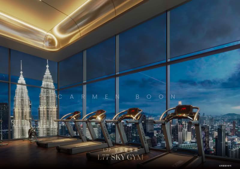 Servis Apartment untuk Dijual di Armani Hallson KLCC - Carmen Boon - Gym - PropertyGuru.com.my