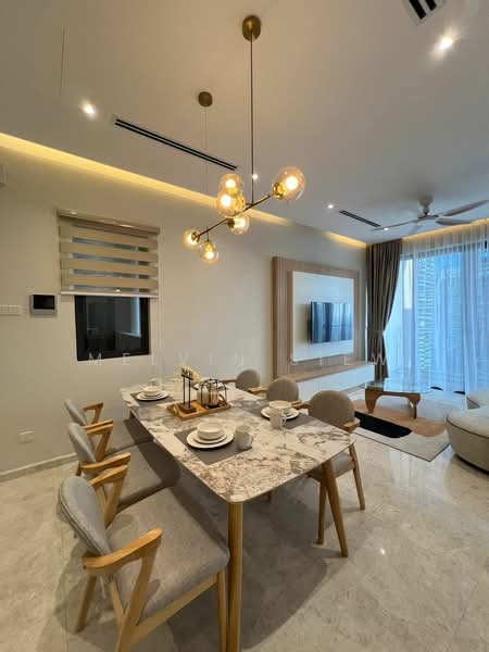 Servis Apartment untuk Disewa di The Manor - Melvin Siew - Dining Room - PropertyGuru.com.my
