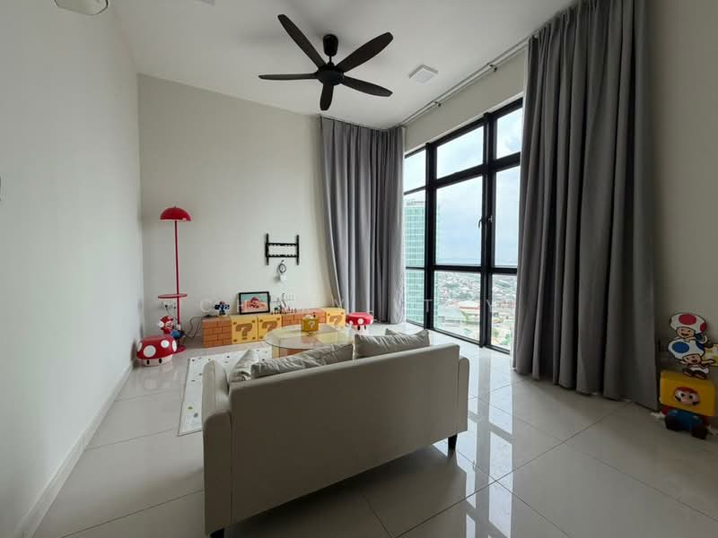 Servis Apartment untuk Disewa di Space Residency - Cheryl Tey - Living Room - PropertyGuru.com.my