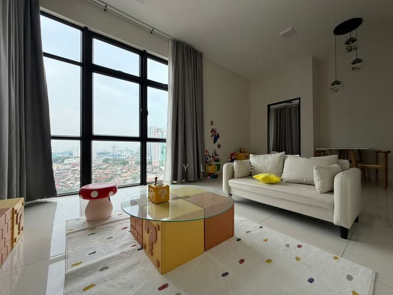 Servis Apartment untuk Disewa di Space Residency - Cheryl Tey - Living Room - PropertyGuru.com.my