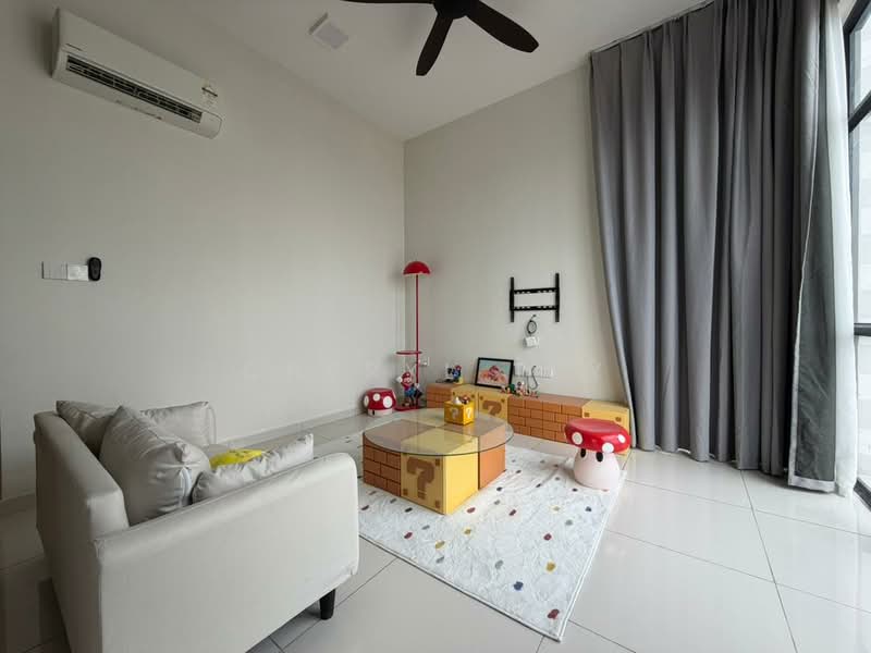 Servis Apartment untuk Disewa di Space Residency - Cheryl Tey - Living Room - PropertyGuru.com.my