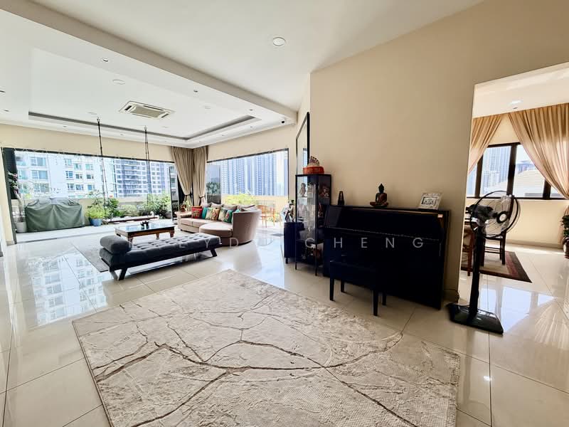 Condominium for Sale at Casa Kiara - Freyda Cheng - Living Room - PropertyGuru.com.my