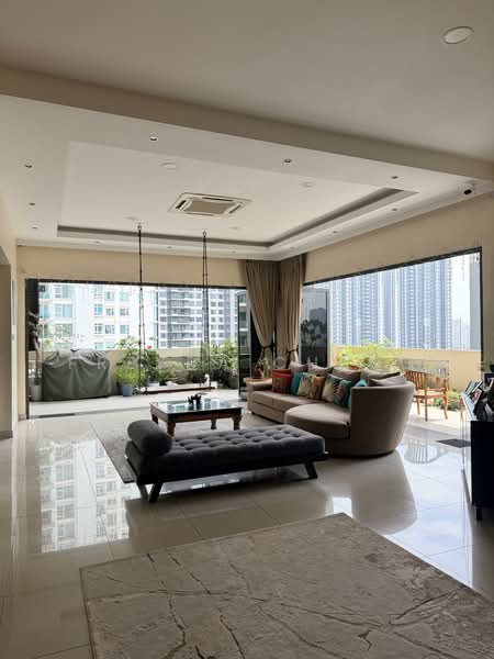 Condominium for Sale at Casa Kiara - Freyda Cheng - Living Room - PropertyGuru.com.my