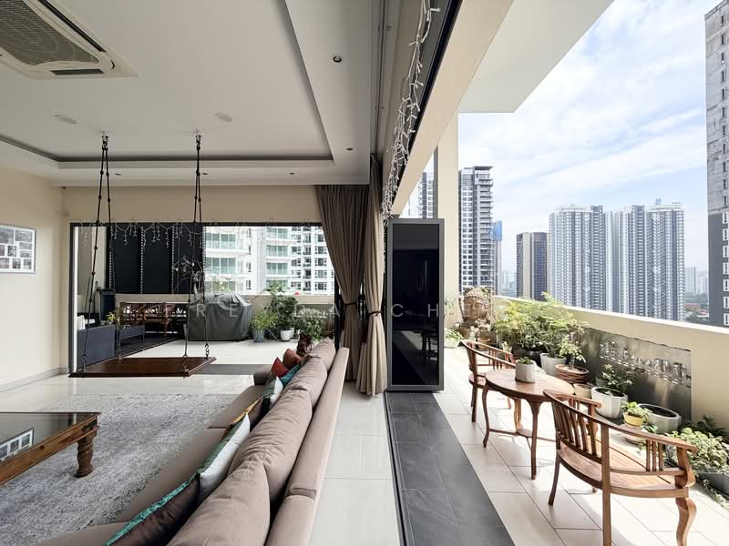 Condominium for Sale at Casa Kiara - Freyda Cheng - Living Room - PropertyGuru.com.my