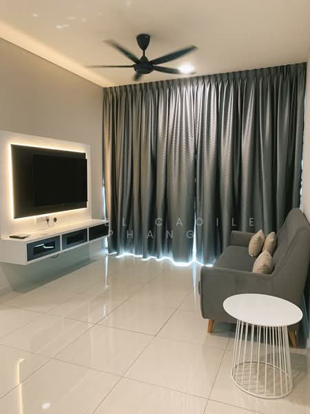 Service Residence for Sale at Datum Jelatek (LINQ Sky Residence) - Nigel Caoile Phang - Living Room - PropertyGuru.com.my