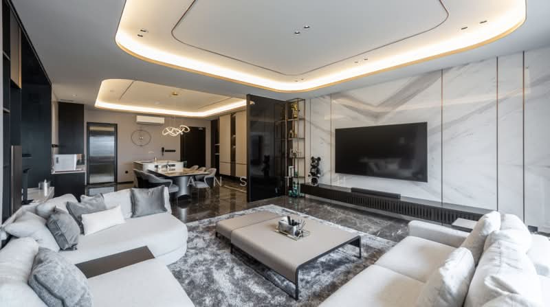 Service Residence for Sale at The Tropika - ANS TOH - Living Room - PropertyGuru.com.my