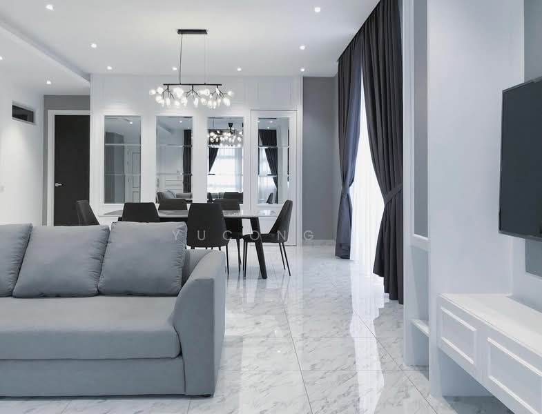 Cluster House for Sale in Eco Spring (Johor Bahru) - Yucong . - Living Room - PropertyGuru.com.my