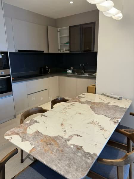 Servis Apartment untuk Disewa di Marriott Residence @ Gurney - Henry Lee - Kitchen - PropertyGuru.com.my