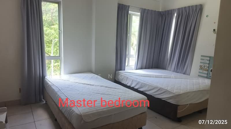 Kondominium untuk Dijual di Lakes Condominiums / Pangsapuri Tasik - Bee Seng Chia - Master Bedroom - PropertyGuru.com.my