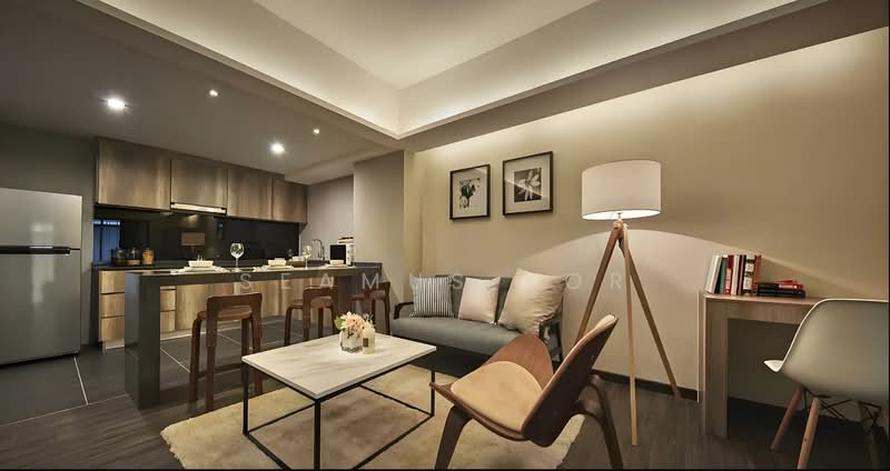 Hotel / Resort untuk Dijual di Seksyen 13 (Shah Alam) - Seamus Kor - Living Room - PropertyGuru.com.my