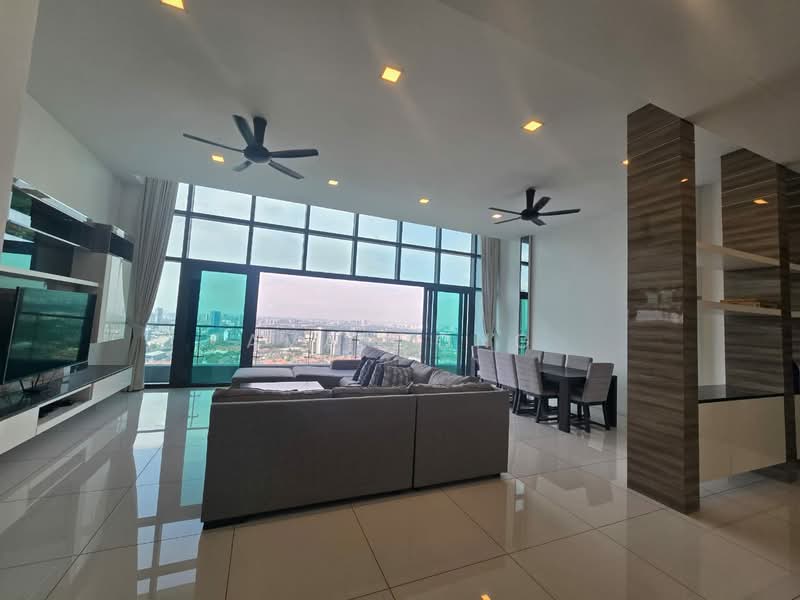 Kondominium untuk Disewa di Tropicana Grande - Ava Wong - Living Room - PropertyGuru.com.my