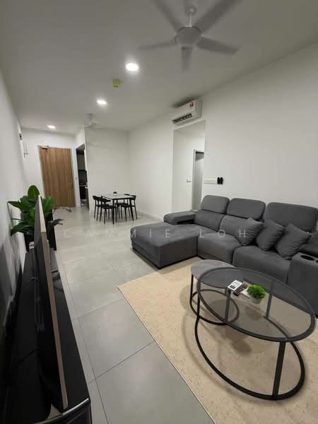 Servis Apartment untuk Disewa di Alira @ Metropark Subang - Cammie Loh - Living Room - PropertyGuru.com.my