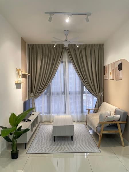 Service Residence for Sale at Sunway Velocity TWO - Crystal Yew - Living Room - PropertyGuru.com.my