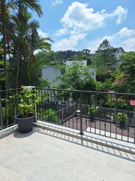 Bungalow for Sale in Kuala Lumpur (Kuala Lumpur) - Shermine Lim - Exterior Balcony with Pool View - PropertyGuru.com.my