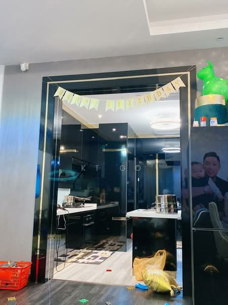 Service Residence for Rent at Skypod Residence - KT Go - Kitchen - PropertyGuru.com.my