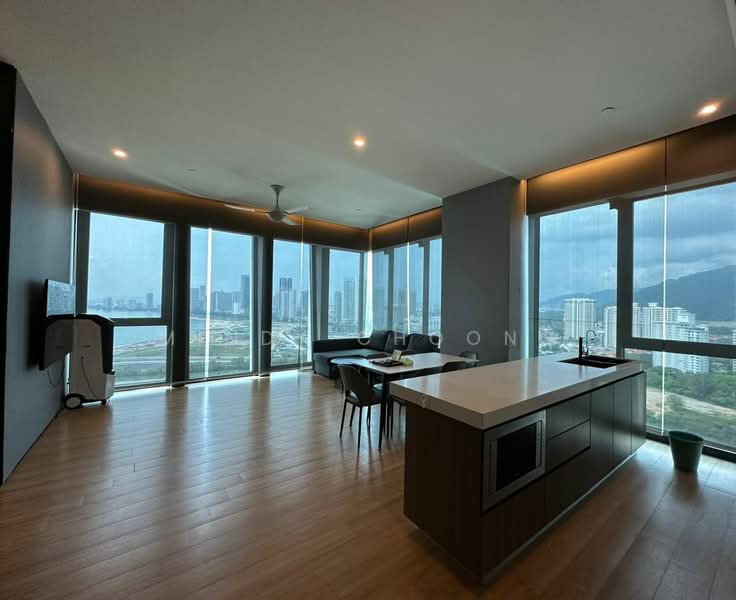 Servis Apartment untuk Disewa di City of Dreams - Mindy Choong - Living Room - PropertyGuru.com.my