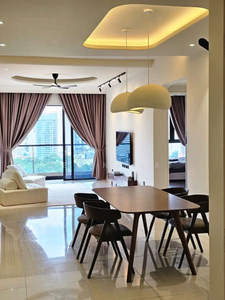 Service Residence for Rent at Duta Park Residences - Serene Lai - Living Room - PropertyGuru.com.my