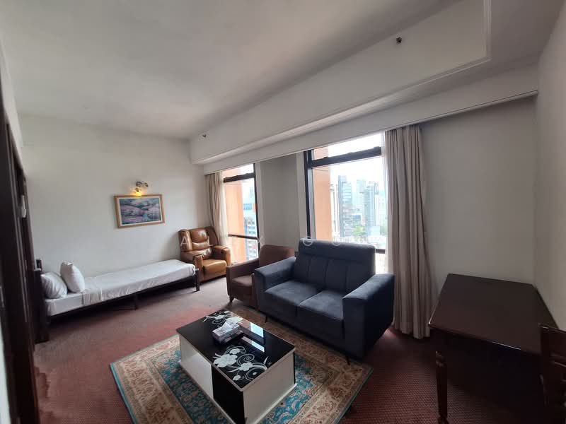 Service Residence for Sale at Berjaya Times Square - Alex Goh - Living Room - PropertyGuru.com.my