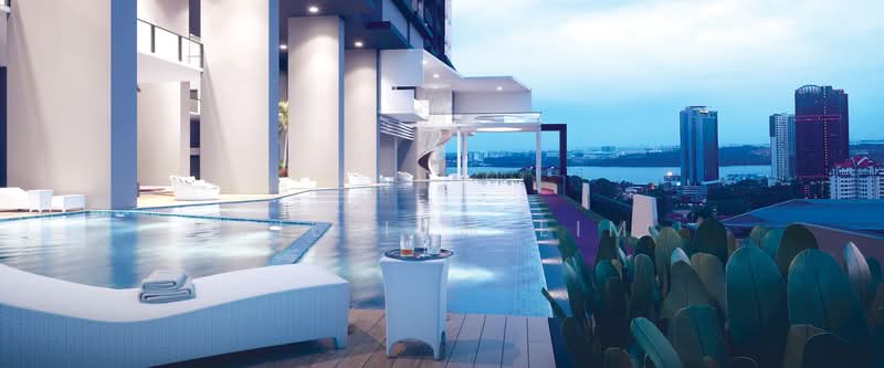 Service Residence for Rent at Twin Tower Residence - William Lim - Exterior - PropertyGuru.com.my