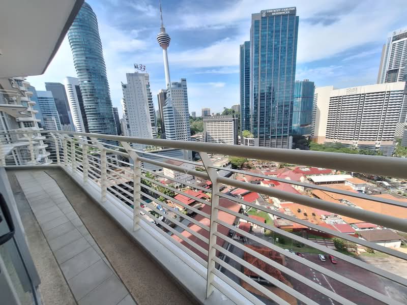 Condominium for Sale at Idaman Residence - Alex Goh - Balcony - PropertyGuru.com.my