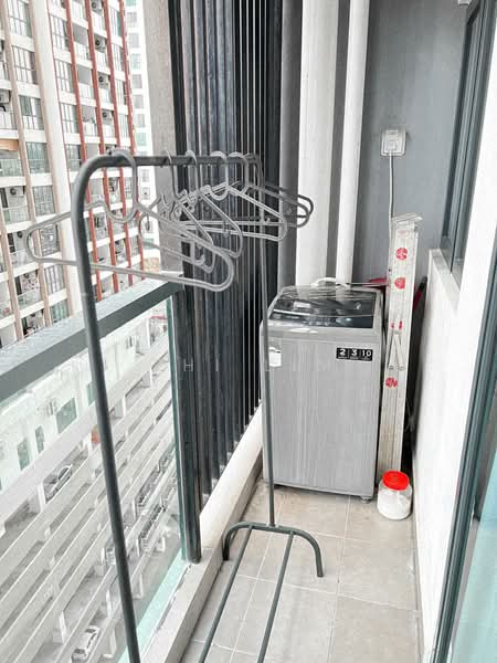 Service Residence for Rent at Symphony Tower (Menara Simfoni) - Zhi Wang Lim - Balcony - PropertyGuru.com.my