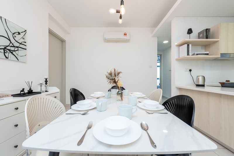 Condominium for Rent at Vivo Residential Suites - Winnie Lee - Dining Room - PropertyGuru.com.my