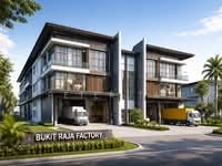 For Sale - New Freehold 3 Storey Semi D Factory Bukit Raja Selangor For Sale