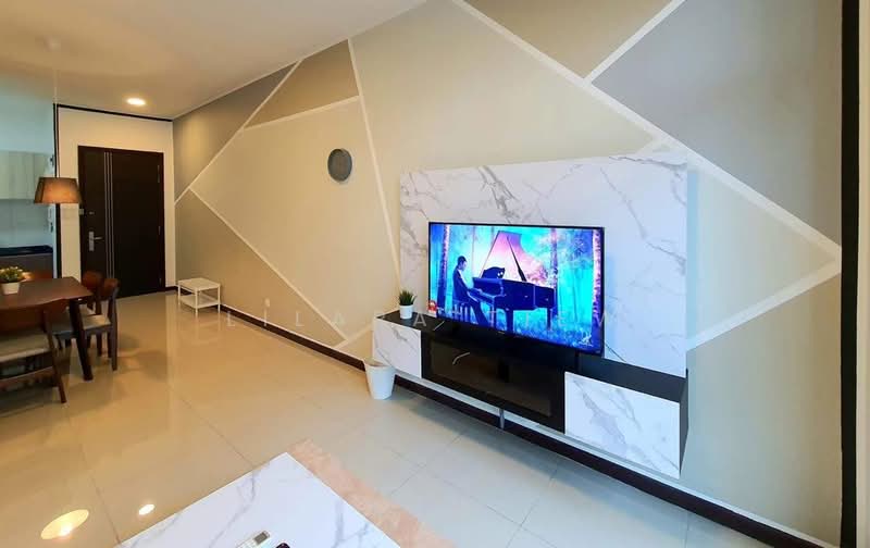 Service Residence for Rent at Molek Regency - Lilara Tiew - Living Room - PropertyGuru.com.my