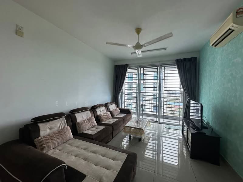 Servis Apartment untuk Disewa di D'Ambience Residences (Pangsapuri Ikatan Flora) - Elissa Chong - Living Room - PropertyGuru.com.my