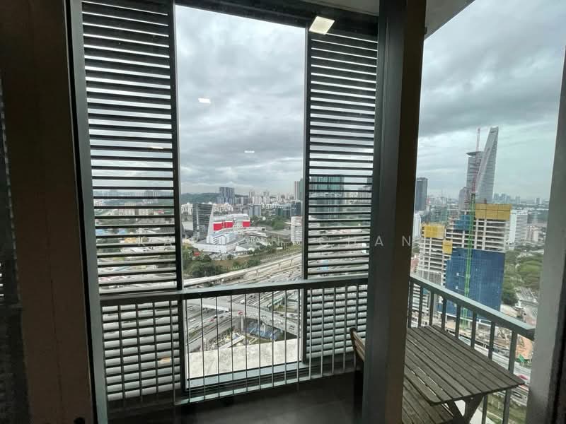 Service Residence for Sale at Vogue Suites One - Karmen Chan - Balcony - PropertyGuru.com.my