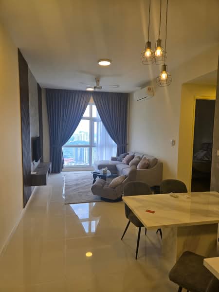Service Residence for Rent at Met 1 Residences - Loges . - Living Room - PropertyGuru.com.my