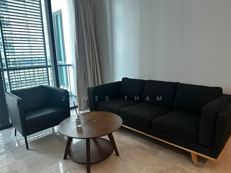 Service Residence for Rent at Vogue Suites One - James Tham - Living Room - PropertyGuru.com.my