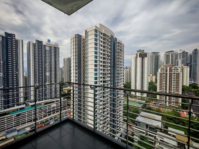 Kondominium untuk Dijual di Kiara 1888 - Weng Loong Kok - Balcony - PropertyGuru.com.my