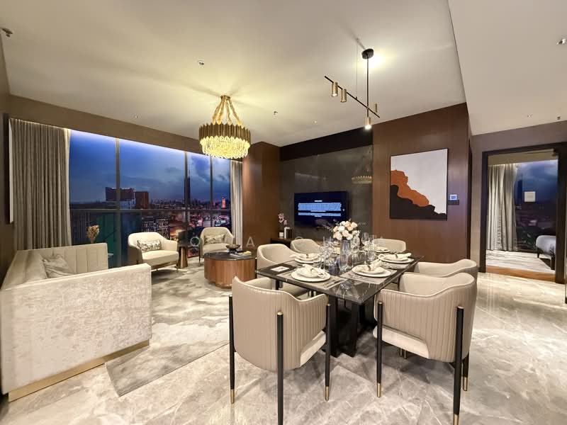 Servis Apartment untuk Dijual di Orion Residence Bukit Bintang - Nova Chua - Living Room - PropertyGuru.com.my